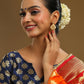 Ruby Raang Traditional Gold Earrings | Swadesiicart