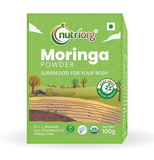 Nutriorg Certified Organic Moringa Powder - Altcheeni