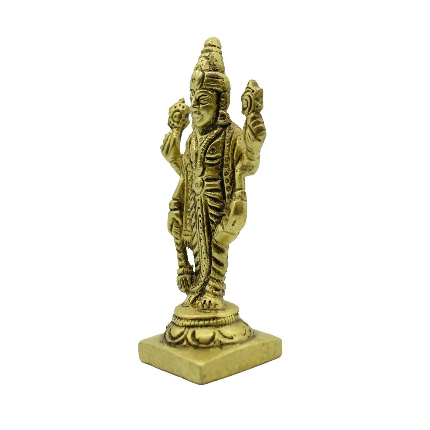 Puja N Pujari Lord Vishnu Murty Idol - Swadesiicart