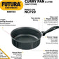 Hawkins Futura Non-stick Curry Pan Saute Pan 20 cm Diameter 2 L (NCP20) - Swadesiicart