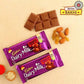 Auspicious Om Pearl Rakhi & Cadbury Fruit N Nut