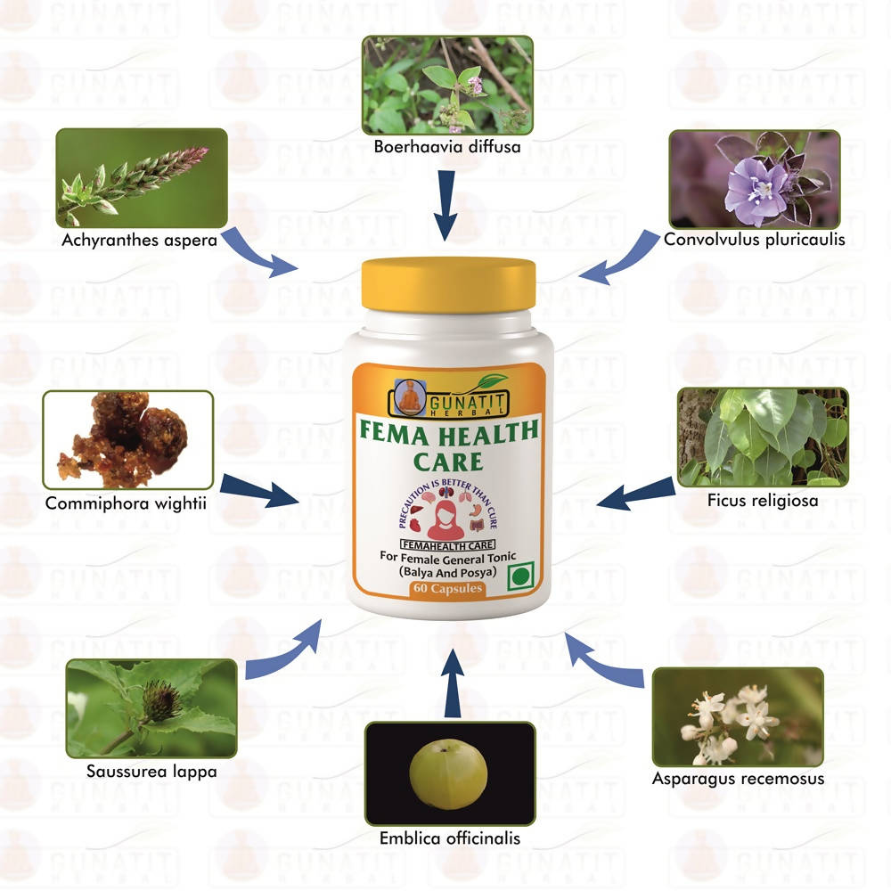 Gunatit Herbal Fema Healthcare | Swadesiicart