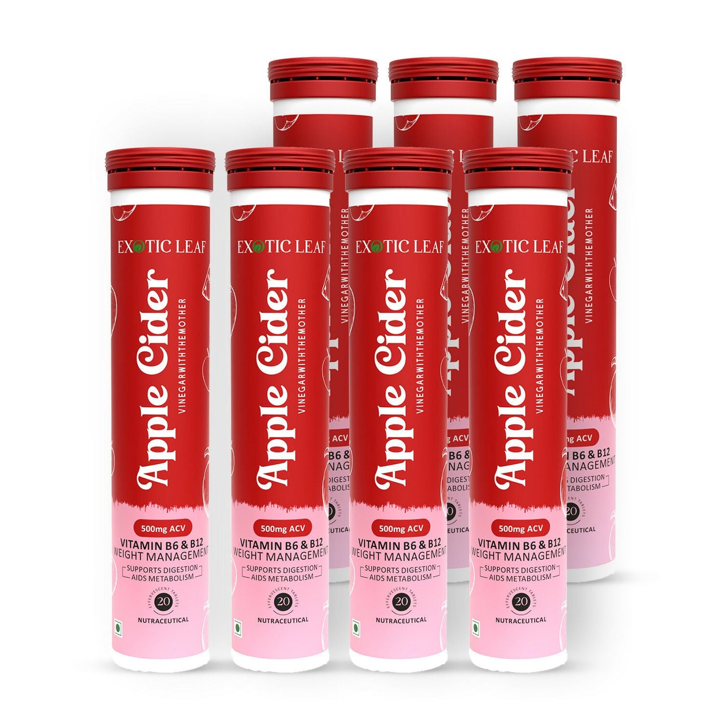 Exotic Leaf Apple Cider Vinegar Tablets - Swadesiicart