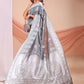 Shree Shyam Fashion Varnika Grey Linen Cotton Saree