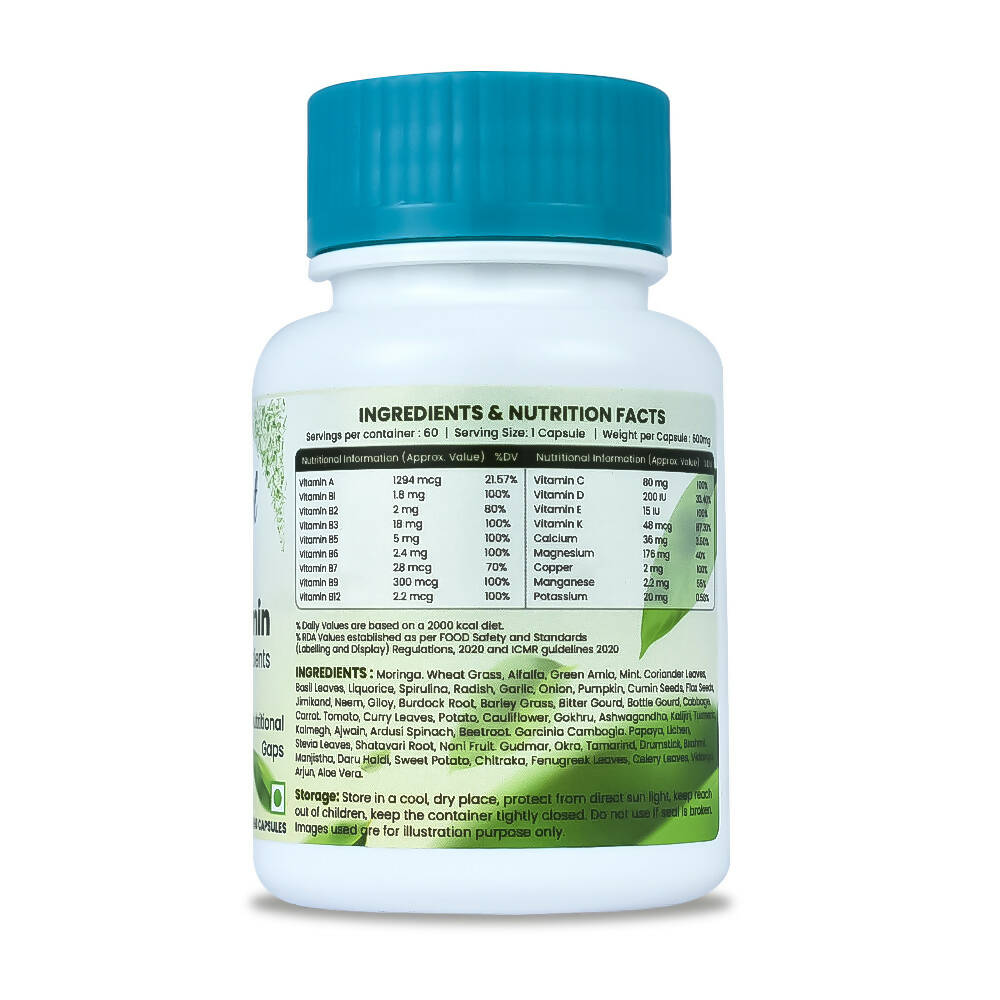 Sprowt Plant Based Multivitamin Capsules - Swadesiicart