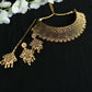 Mominos Fashion Johar Kamal Traditional Rajwadi Design Heavy Golden Color Choker Set | Swadesiicart