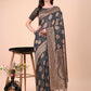 Shree Shyam Fashion Cotton Black Saree