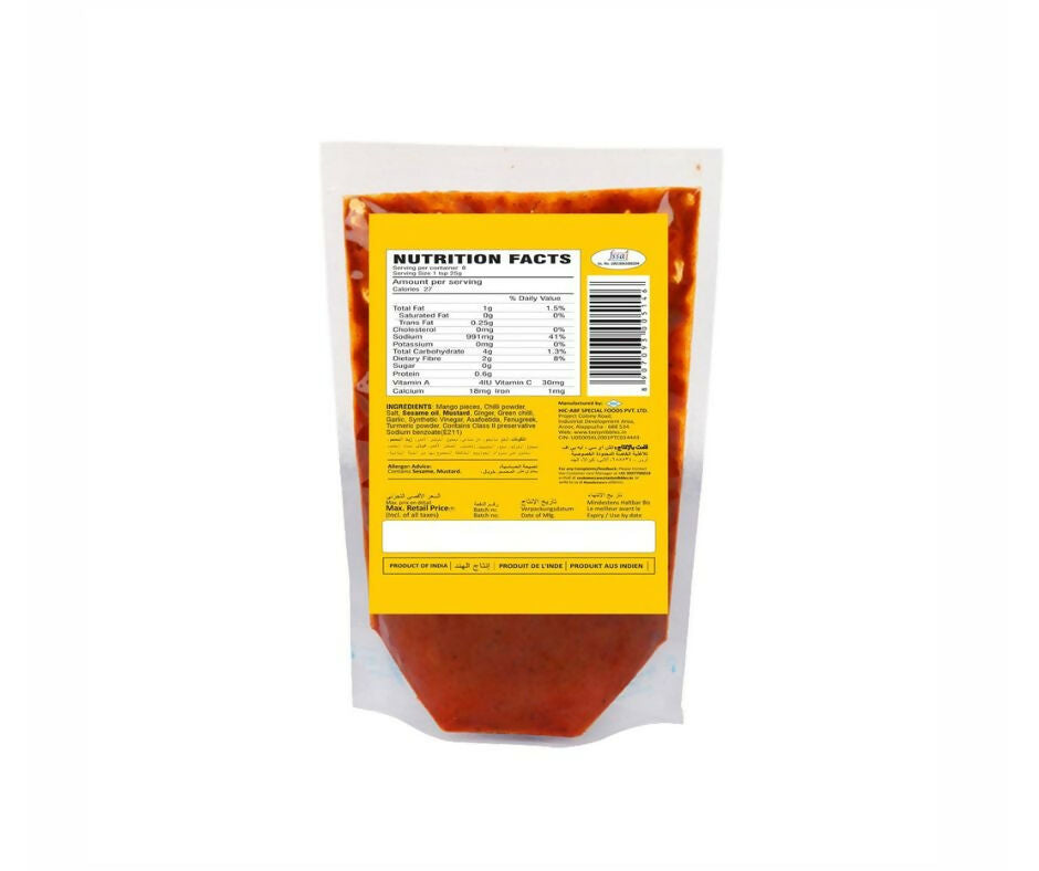 Tasty Nibbles Kaduku Mango Pickle - Swadesiicart