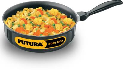 Hawkins Futura Non-Stick Curry Pan 24 cm Diameter 3.25 L (NCP325) - Swadesiicart