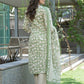 BulBul Fashionista Green Floral Cotton Kurta Set with Dupatta - Swadesiicart