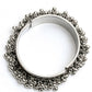 Mominos Fashion Kamal Johar Oxidised Silver-Plated Ghungroo Handcraft Alloy Bracelet