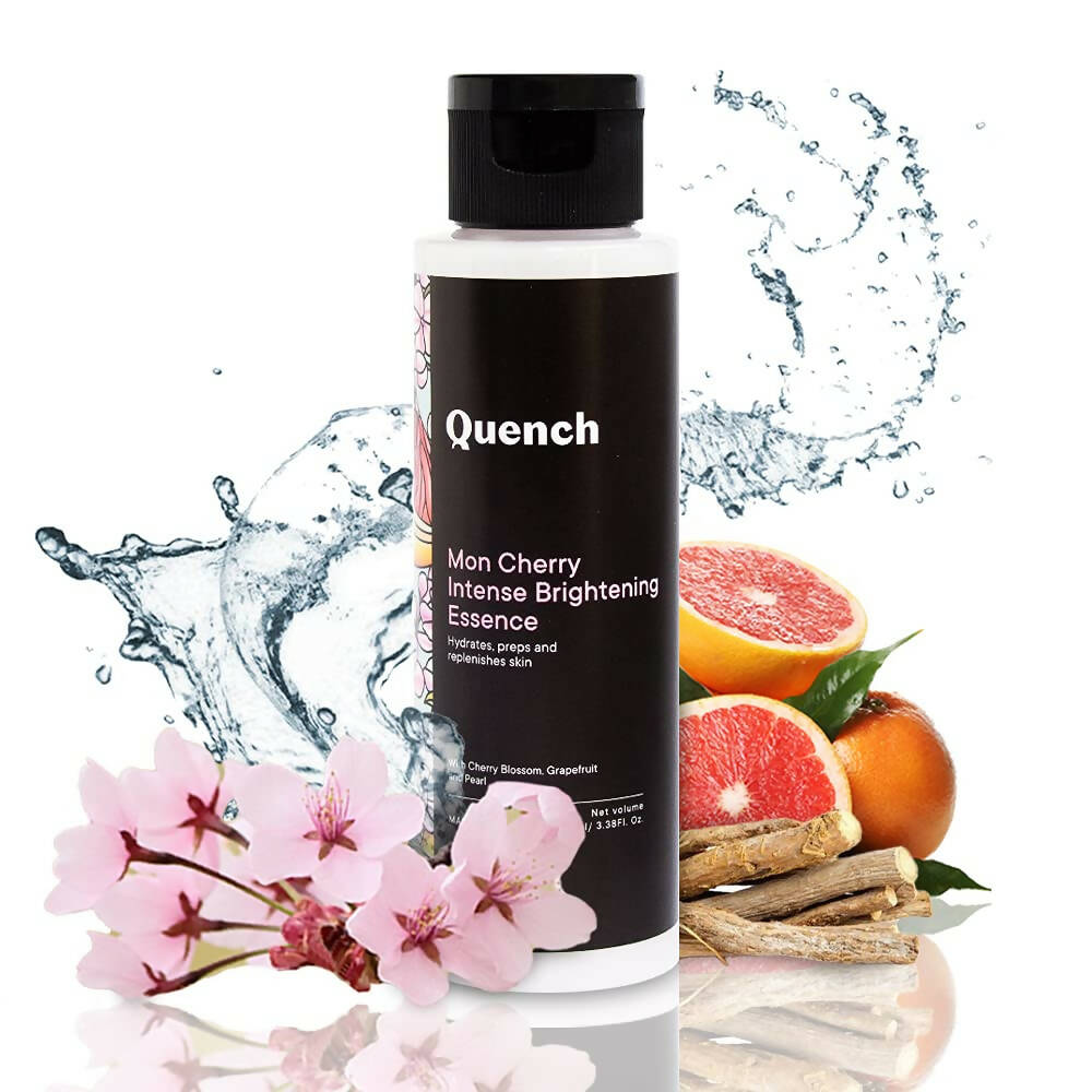 Quench Botanics Mon Cherry Intense Brightening Face Essence - Korean Skincare | Swadesiicart