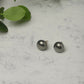 Grey Studs (16mm)- Ruby Raang | Swadesiicart
