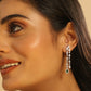 Nuyug Crystal Luster Cubic ZIrcon Necklace Set | Swadesiicart