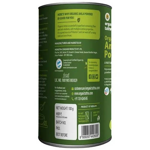 Organic Tattva Amla Powder | Swadesiicart