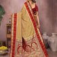 Aastha Fashion Mustard Kalamkari Silk Zari Woven Saree