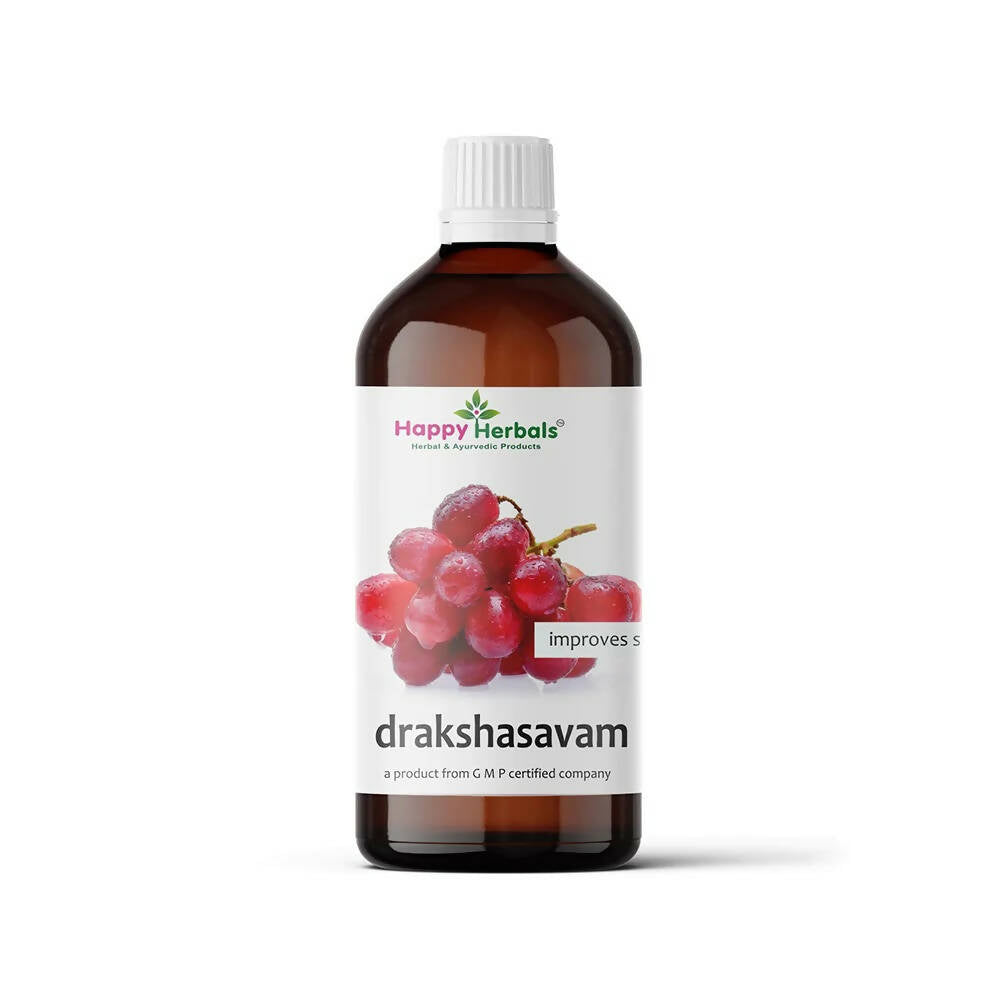 Happy Herbals Drakshasavam | Swadesiicart