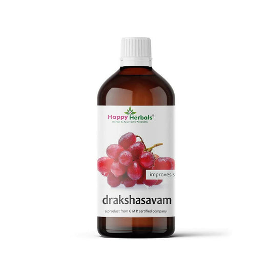 Happy Herbals Drakshasavam | Swadesiicart