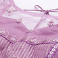 House of Panchhi Rose Gold Net Sequinse Work Lehenga & Blouse, Dupatta | Swadesiicart