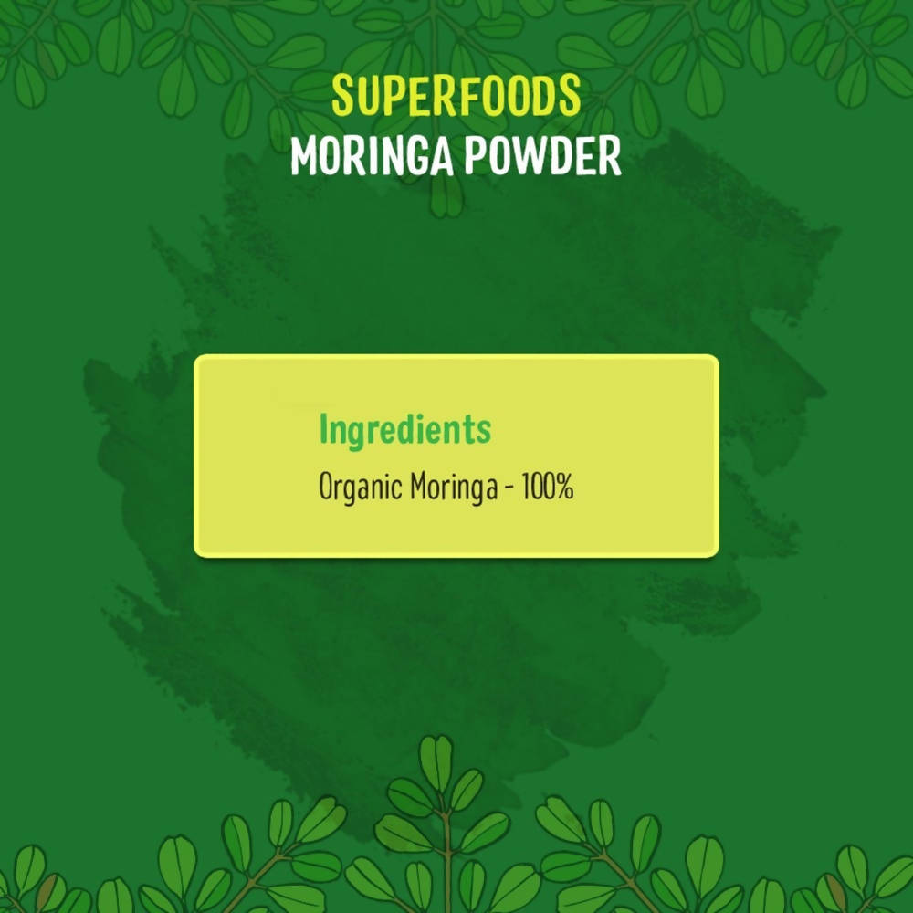 Timios Everyday Superfoods The Organic Moringa Powder - Swadesiicart