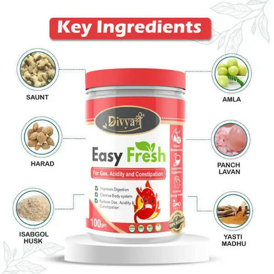 Divya Shree Easy Fresh for Gas, Acidity and Constipation Powder | Swadesiicart