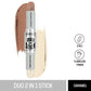 Insight Cosmetics Duo Stick Contour + Highlighter - 01 Caramel - Swadesiicart