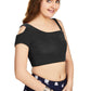 Aastha Fashion Women's Women's Black Velvet Solid Readymade Blouse