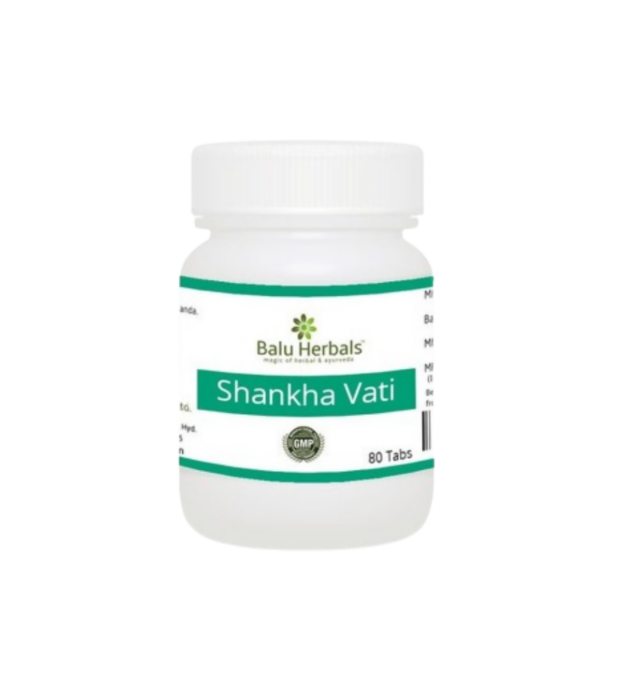Balu Herbals Shankha Vati Tablets - Balu Herbals