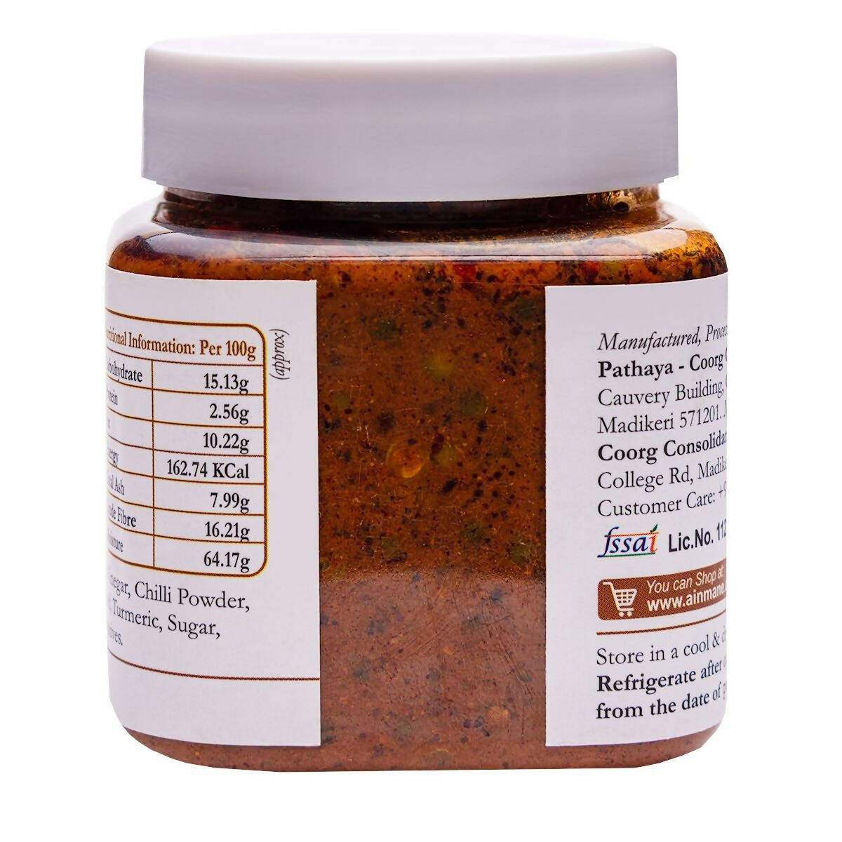 Ainmane Amla Jalapenos & Green Pepper Pickle - Swadesiicart