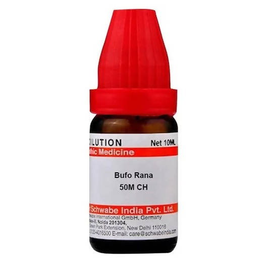 Dr. Willmar Schwabe India Bufo Rana Dilution | Swadesiicart