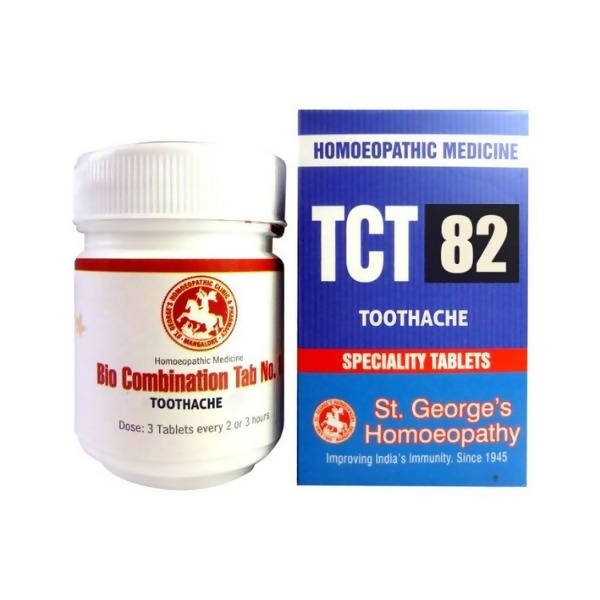 St. George's Homeopathy TCT 82 Tablets | Swadesiicart