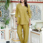 Miravan Women's Mehandi Solid Co-Ord Set - Swadesiicart