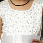 Asmaani Kids Party Wear Stylish Dresses, Perfect for Parties, Functions & Vacations - White