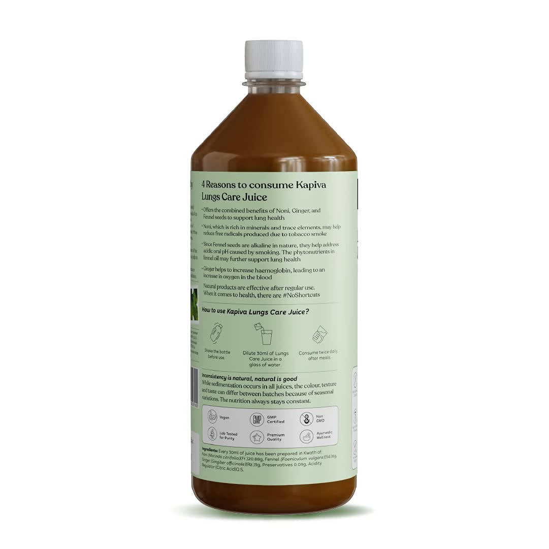 Kapiva Ayurveda Lungs Care Juice | Swadesiicart