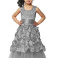 Asmaani Kids Party Wear Stylish Dresses, Perfect for Parties, Functions & Vacations - Grey