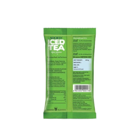 Society Iced Tea Raw Mango Premix Pouch | Swadesiicart