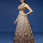 House of Panchhi Rust Net Gotapatti Work Lehenga & Blouse with Dupatta | Swadesiicart