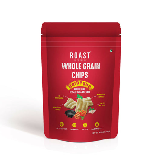 Roast Foods Whole Grain Chips Barbeque | Swadesiicart