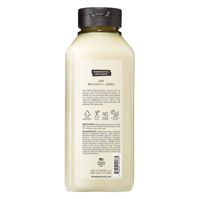 Anomaly by Priyanka Chopra Shine Conditioner With Murumuru Butter & Jojoba Oil, Boost Shine | Swadesiicart