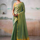 Shree Shyam Fashion Tissue Silk Light Green Saree