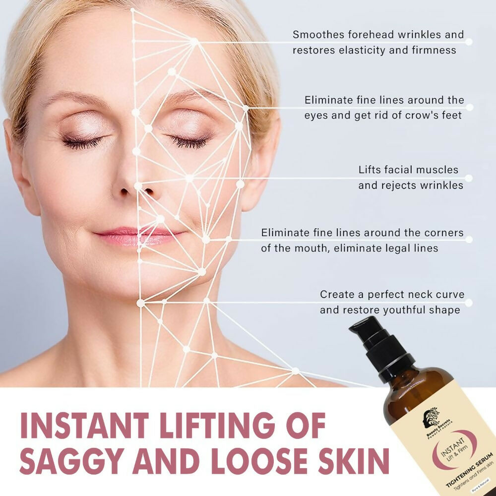 Beauty Secrets Instant Lift and Firm Serum | Swadesiicart
