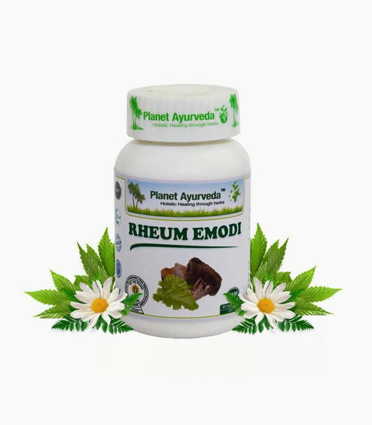 Planet Ayurveda Rheum Emodi Capsules - Planet Ayurveda
