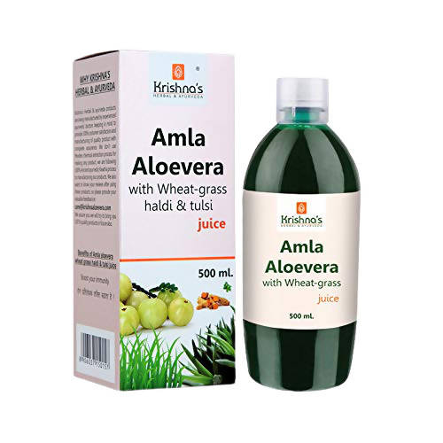 Krishna's Herbal & Ayurveda Amla Aloe Vera Juice | Swadesiicart