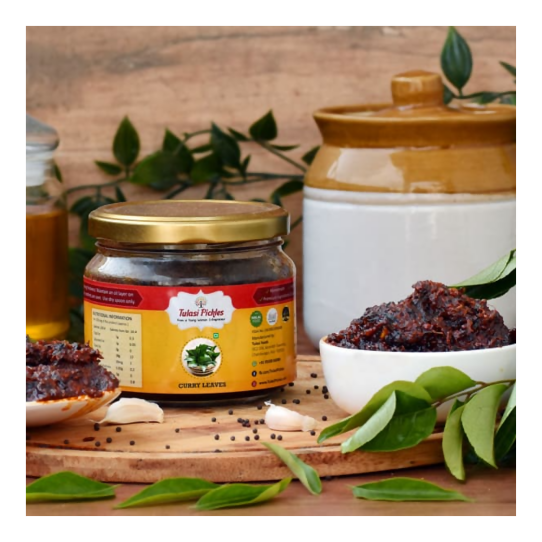 Tulasi Pickles Karivepaku Pickle - Swadesiicart