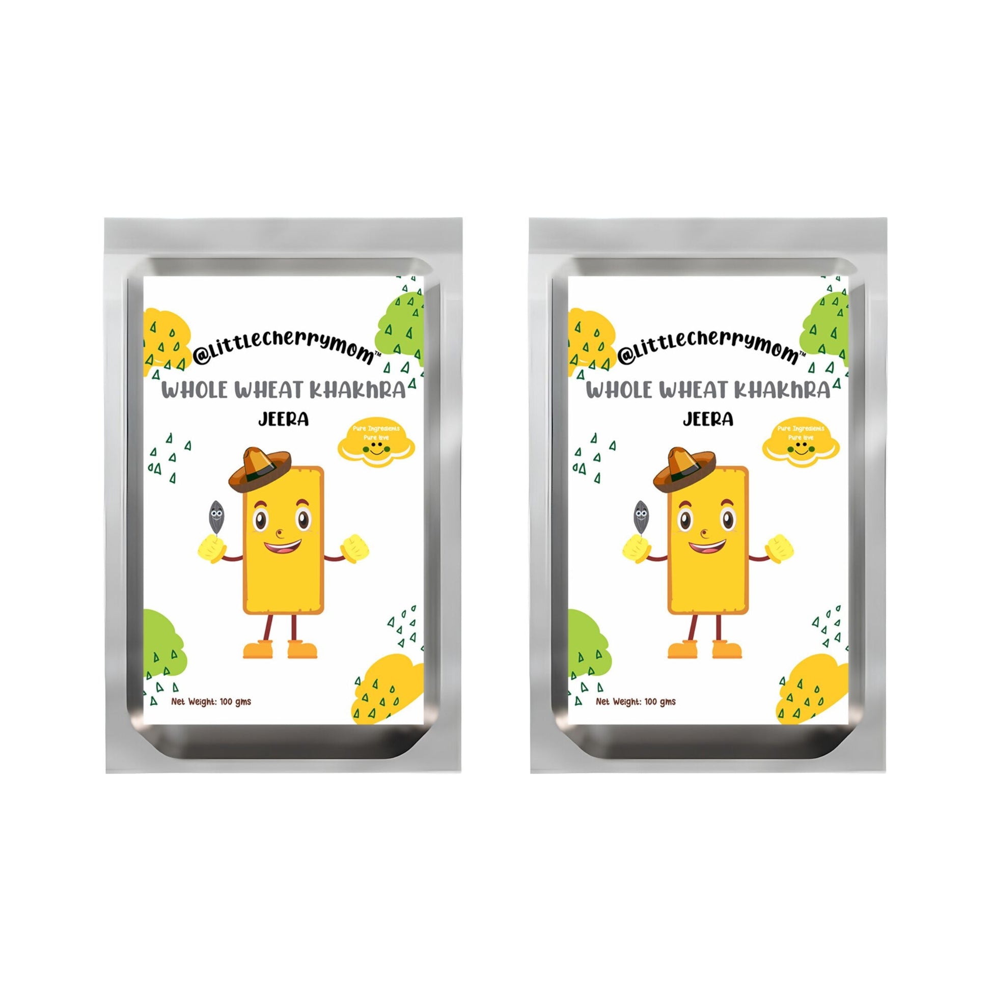 Littlecherrymom Whole Wheat Khakhra ?Jeera | Swadesiicart
