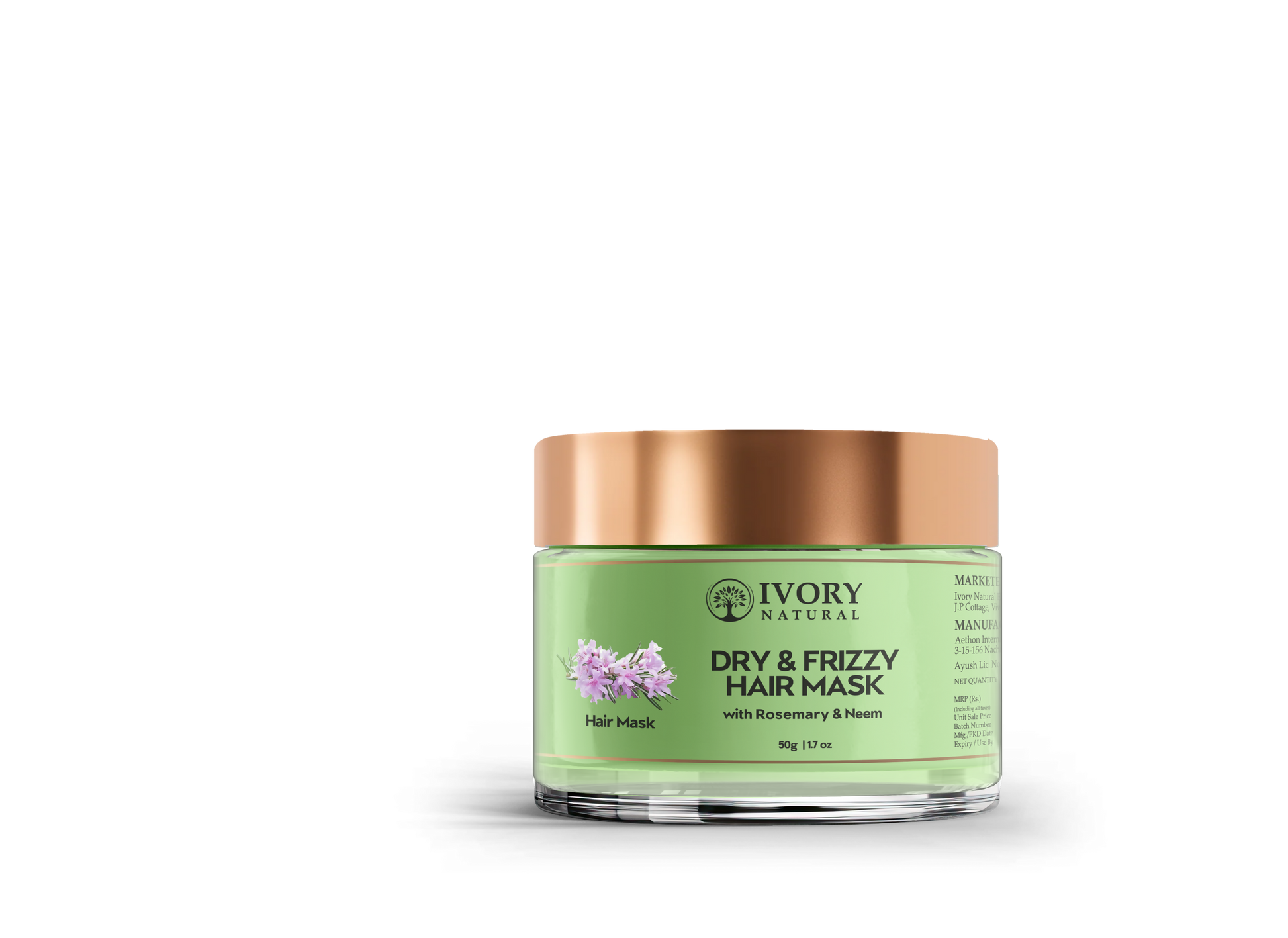 Ivory Natural Dry Rough Hair Mask For Smooths Hair, Frizz Reduction | Swadesiicart