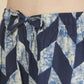 Breathables Women’S Loungewear Kaftan Cotton Blue Geometric Print Co-Ord Set