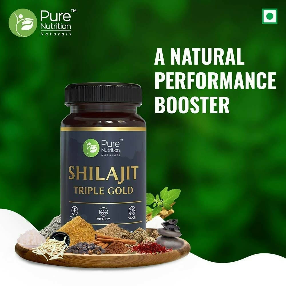 Pure Nutrition Naturals Sj Triple Gold Capsules - Swadesiicart