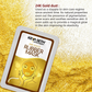 Keya Seth Aromatherapy 24k Gold Rubber Facial Mask - Swadesiicart