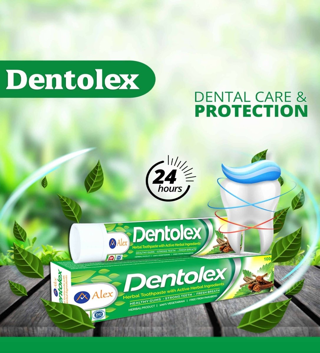 Alex Dentolex Herbal Toothpaste - Swadesiicart